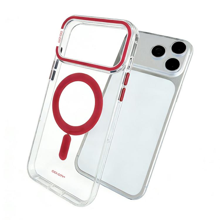 Custodia magnetica trasparente autoriparante per iPhone 17 Pro Ma