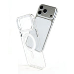 Custodia magnetica trasparente autoriparante per iPhone 17 Pro Ma