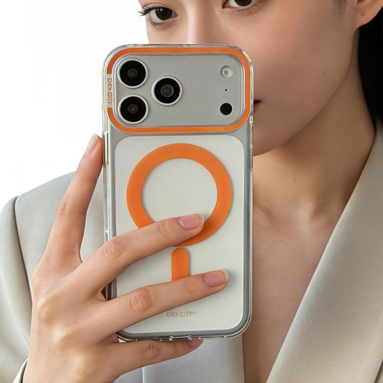 Custodia magnetica trasparente autoriparante per iPhone 17 Pro Ma