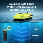 Barca da pesca intelligente D50E con GPS e sensore sonar