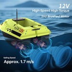 Barca da pesca intelligente D50E con GPS e sensore sonar
