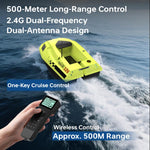 Barca da pesca intelligente D50E con GPS e sensore sonar