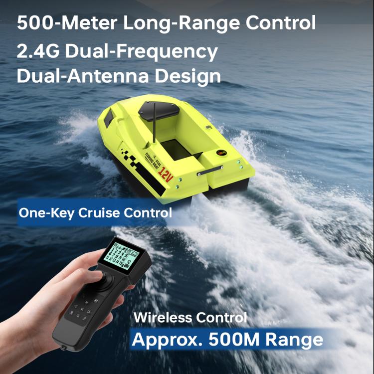 Barca da pesca intelligente D50E con GPS e sensore sonar