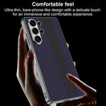 Custodia in ecopelle galvanizzata con blocchi di colore per Samsung Galaxy S26