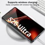 Custodia in ecopelle galvanizzata con blocchi di colore per Samsung Galaxy S26