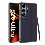 Custodia in ecopelle galvanizzata con blocchi di colore per Samsung Galaxy S26