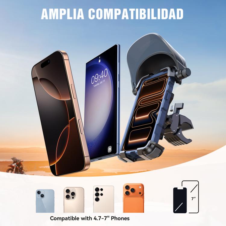 Supporto per telefono da bicicletta con parasole Joyroom JR-ZS528
