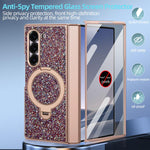 Custodia VIETAO Flash Diamond con vetro temperato privacy e supporto magnetico