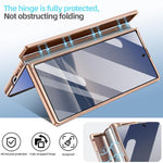 Custodia VIETAO Flash Diamond con vetro temperato privacy e supporto magnetico