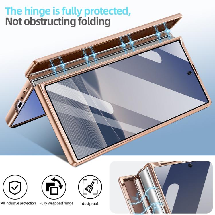 Custodia VIETAO Flash Diamond con vetro temperato privacy e supporto magnetico