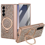 Custodia VIETAO Flash Diamond con vetro temperato privacy e supporto magnetico