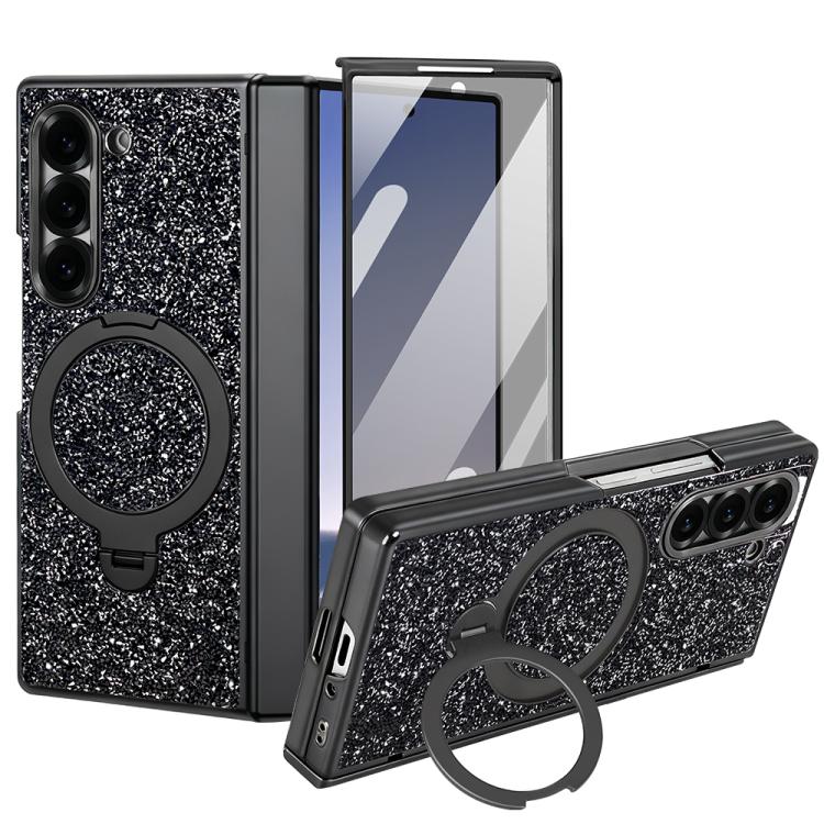 Custodia VIETAO Flash Diamond con vetro temperato privacy e supporto magnetico