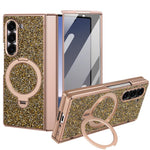 Custodia VIETAO Flash Diamond con vetro temperato privacy e supporto magnetico
