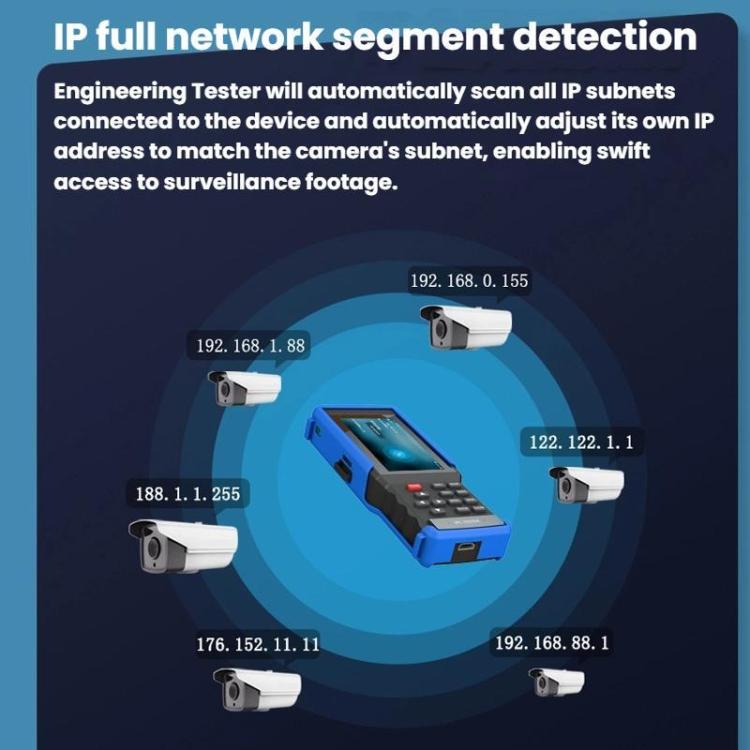 Tester ingegneria schermi HD 4,5" IPC9310Plus