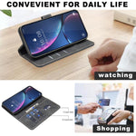 Custodia in ecopelle con protezione RFID per Samsung Galaxy A06 A07 A15 A16 A55