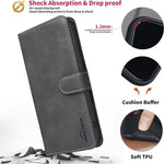 Custodia in ecopelle con protezione RFID per Samsung Galaxy A06 A07 A15 A16 A55