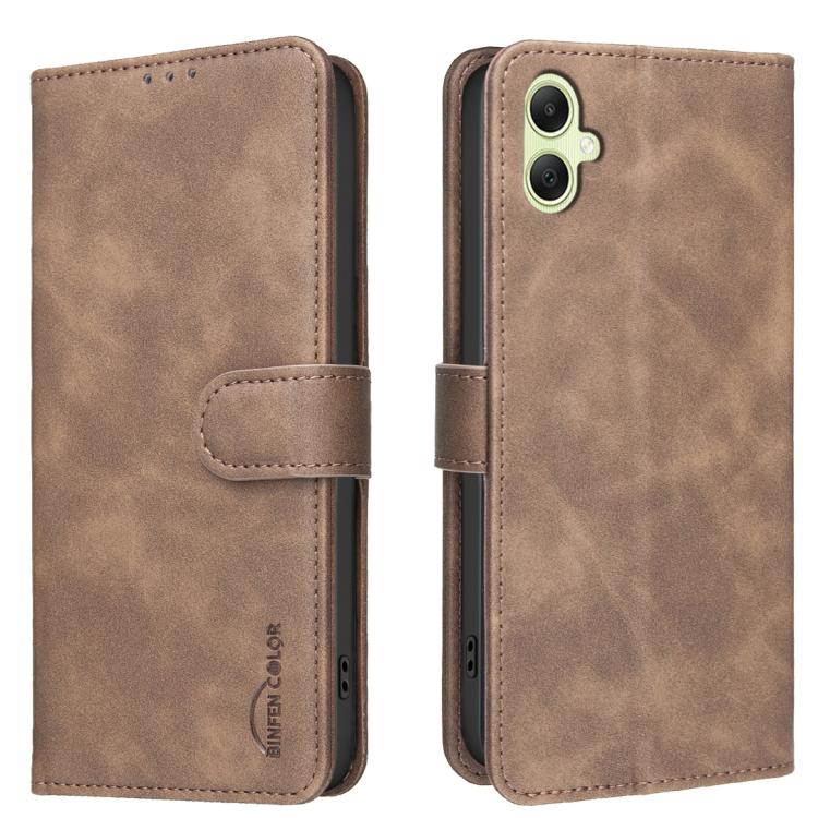 Custodia in ecopelle con protezione RFID per Samsung Galaxy A06 A07 A15 A16 A55