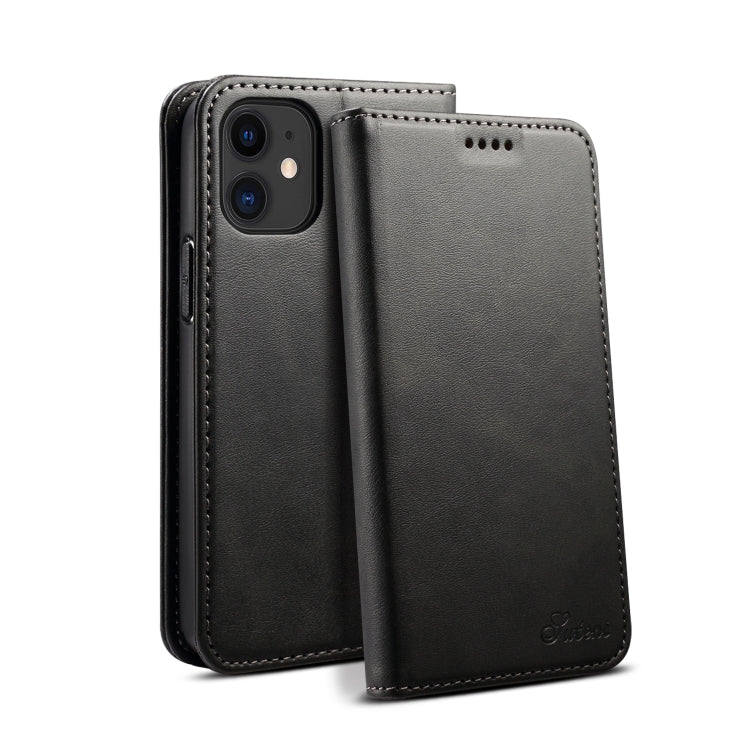 Custodia portafoglio in pelle orizzontale per iPhone 12, 12 Pro
