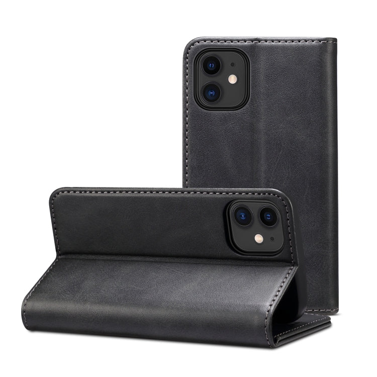 Custodia portafoglio in pelle orizzontale per iPhone 12, 12 Pro