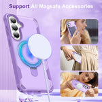 Custodia antiurto con supporto MagSafe per Samsung Galaxy S26+, S26 Ultra e S26