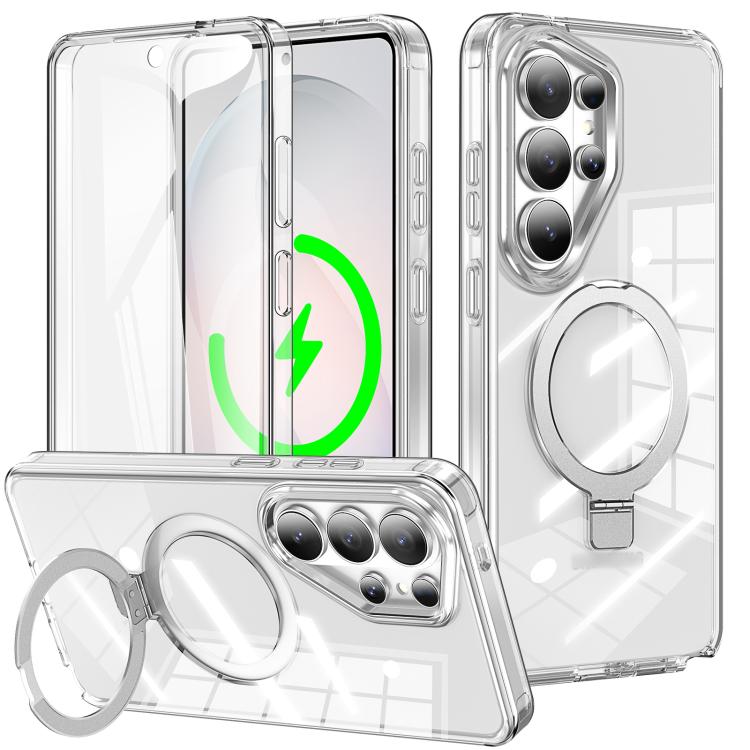 Custodia con supporto magnetico satinato per Samsung Galaxy S26+, S26 Ultra e