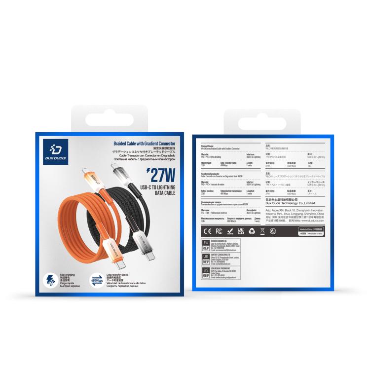 Cavo dati intrecciato Type-C a 8 Pin 27W 1m