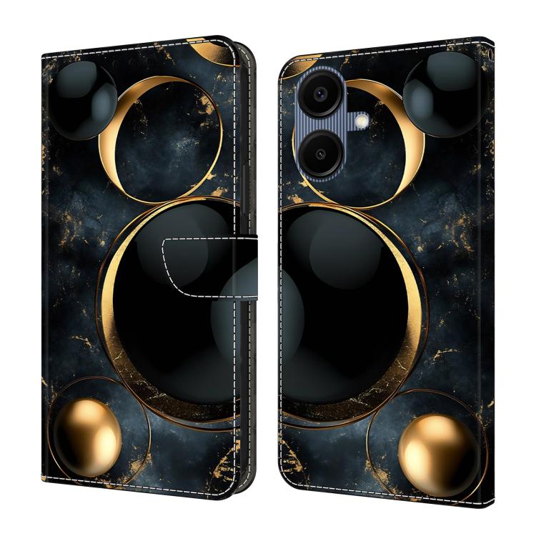 Custodia per telefono in ecopelle con effetto cristallo per Samsung Galaxy A07