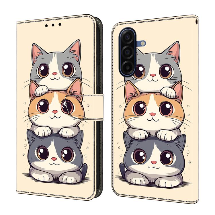 Custodia per telefono in ecopelle con effetto cristallo per Samsung Galaxy A07