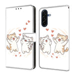 Custodia per telefono in ecopelle con effetto cristallo per Samsung Galaxy A07