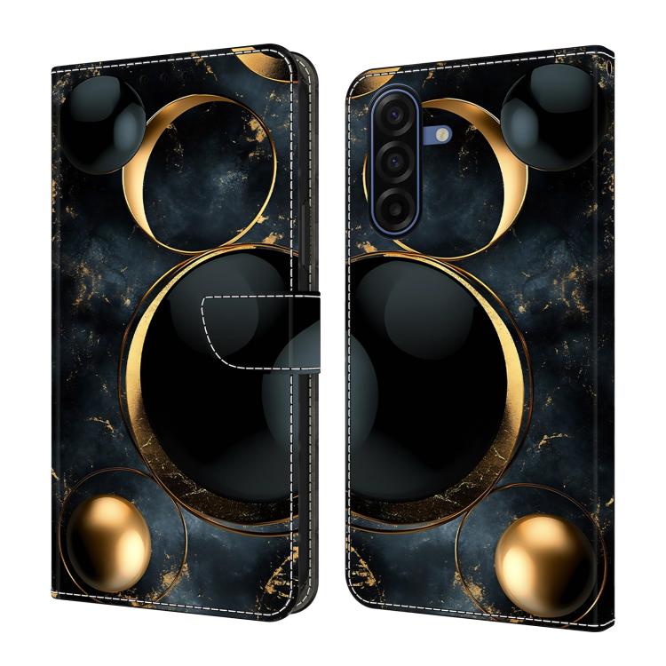 Custodia per telefono in ecopelle con effetto cristallo per Samsung Galaxy A07