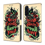 Custodia per telefono in ecopelle con effetto cristallo per Samsung Galaxy A07