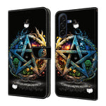 Custodia per telefono in ecopelle con effetto cristallo per Samsung Galaxy A07