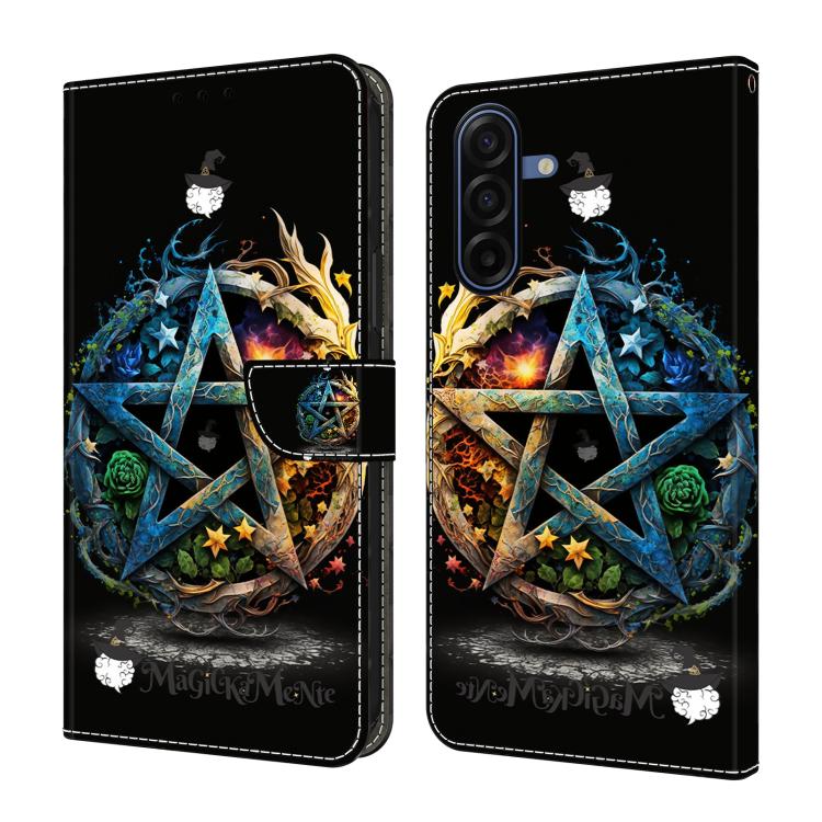 Custodia per telefono in ecopelle con effetto cristallo per Samsung Galaxy A07