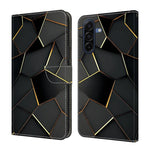Custodia per telefono in ecopelle con effetto cristallo per Samsung Galaxy A07