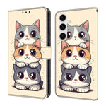 Custodia in ecopelle effetto cristallo per Samsung Galaxy S25 Edge e S24/S25 5G
