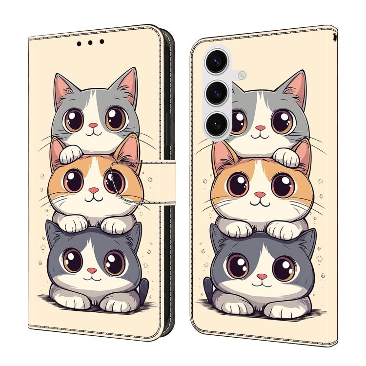 Custodia in ecopelle effetto cristallo per Samsung Galaxy S25 Edge e S24/S25 5G