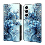 Custodia in ecopelle effetto cristallo per Samsung Galaxy S25 Edge e S24/S25 5G
