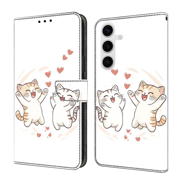 Custodia in ecopelle effetto cristallo per Samsung Galaxy S25 Edge e S24/S25 5G