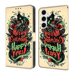 Custodia in ecopelle effetto cristallo per Samsung Galaxy S25 Edge e S24/S25 5G