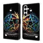 Custodia in ecopelle effetto cristallo per Samsung Galaxy S25 Edge e S24/S25 5G