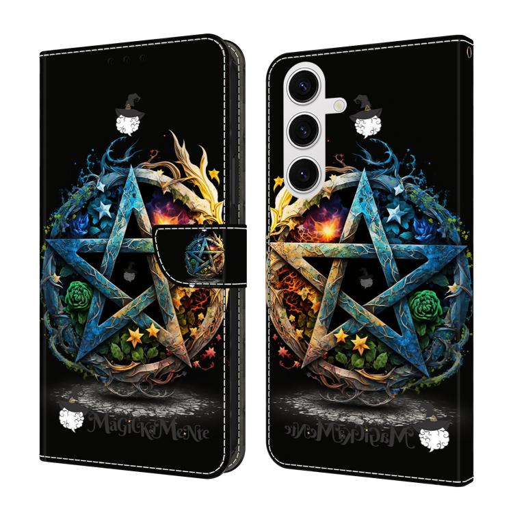 Custodia in ecopelle effetto cristallo per Samsung Galaxy S25 Edge e S24/S25 5G
