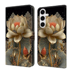 Custodia in ecopelle effetto cristallo per Samsung Galaxy S25 Edge e S24/S25 5G