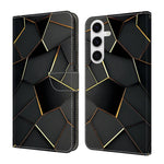Custodia in ecopelle effetto cristallo per Samsung Galaxy S25 Edge e S24/S25 5G