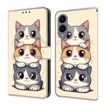Custodia in ecopelle effetto cristallo per Samsung Galaxy S25 Edge e S24/S25 5G