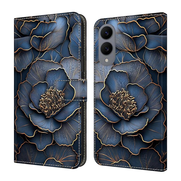 Custodia in ecopelle effetto cristallo per Samsung Galaxy S25 Edge e S24/S25 5G