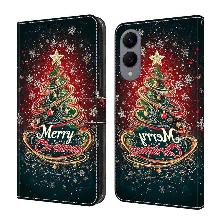 Custodia in ecopelle effetto cristallo per Samsung Galaxy S25 Edge e S24/S25 5G