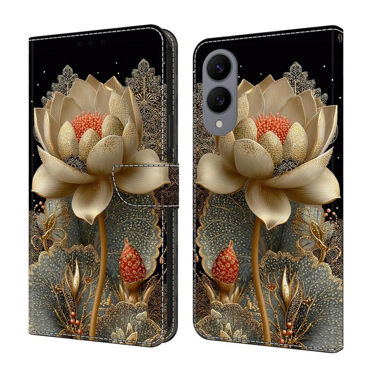 Custodia in ecopelle effetto cristallo per Samsung Galaxy S25 Edge e S24/S25 5G