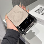 Custodia magnetica in pelle per iPhone 17 Pro e Pro Max