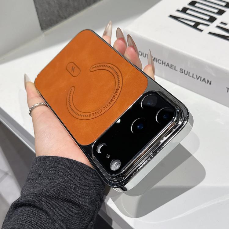 Custodia magnetica in pelle per iPhone 17 Pro e Pro Max