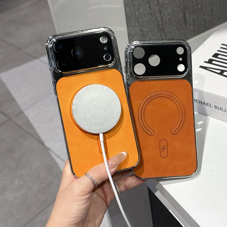 Custodia magnetica in pelle per iPhone 17 Pro e Pro Max
